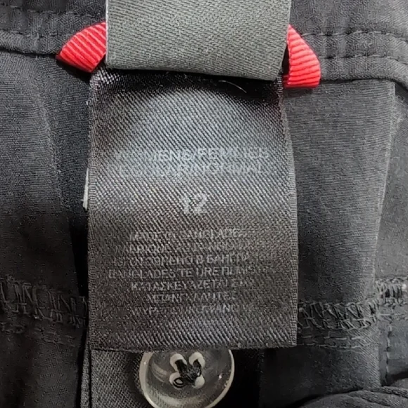 The North Face | Black Lightweight Stretch Hiking Camping Mountain Pants Size 12 - Picture 7 of 13